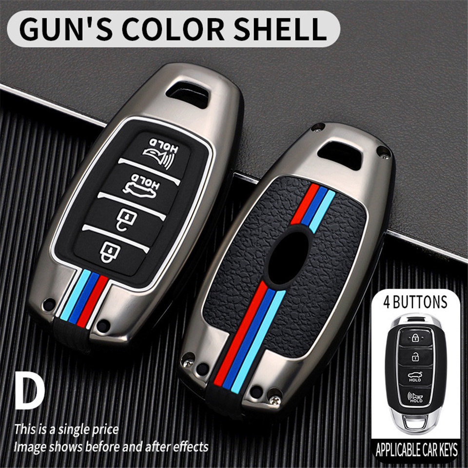 Case Pelindung Remote Kunci Mobil Untuk Hyundai Ix35 2015 2016 2017 2018 2019 2020 2021