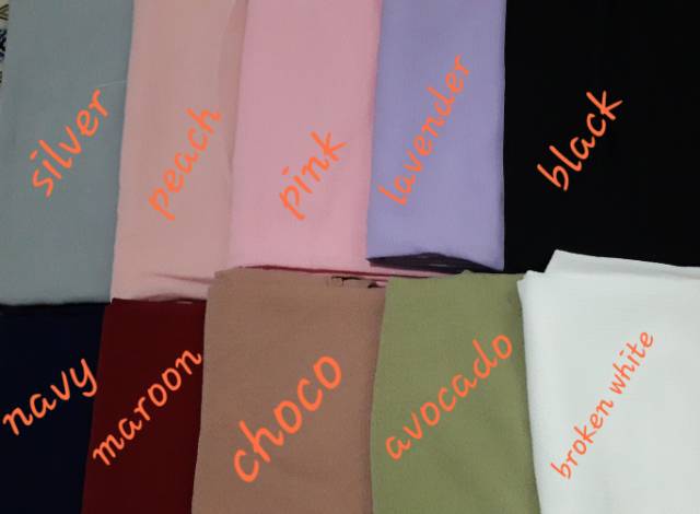 Kerudung / Hijab Jumbo pinguin bubble pop by intan collection