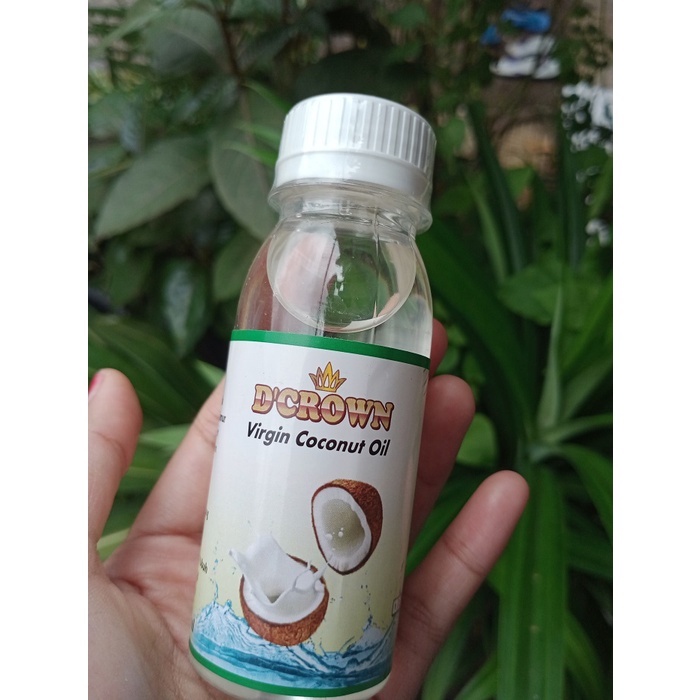 

Vco 100 ml D CROWN minyak kelapa murni