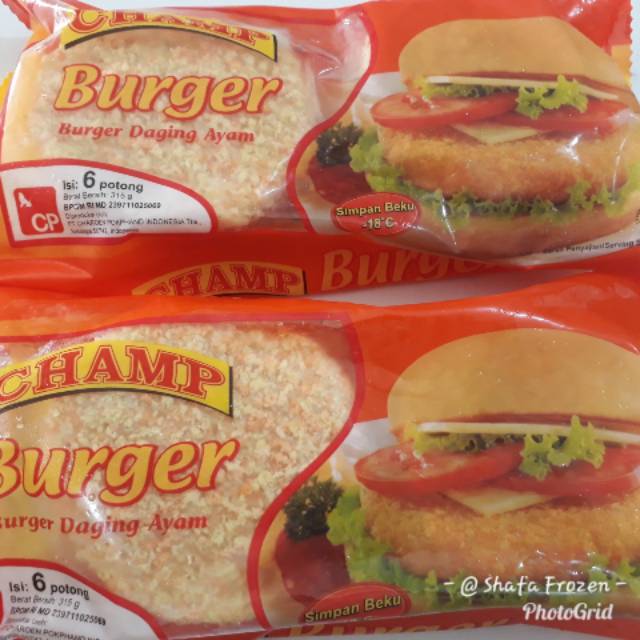 

Champ cryspi burger