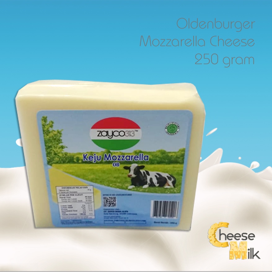 

HARGA MURAH Zayco Oldenburger Mozzarella Cheese 250 gram