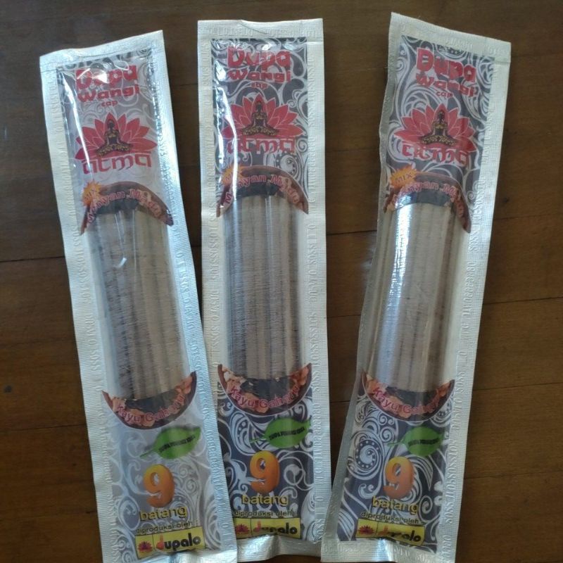 Dupa 9 batang ATMA menyan madu super mix kayu gaharu