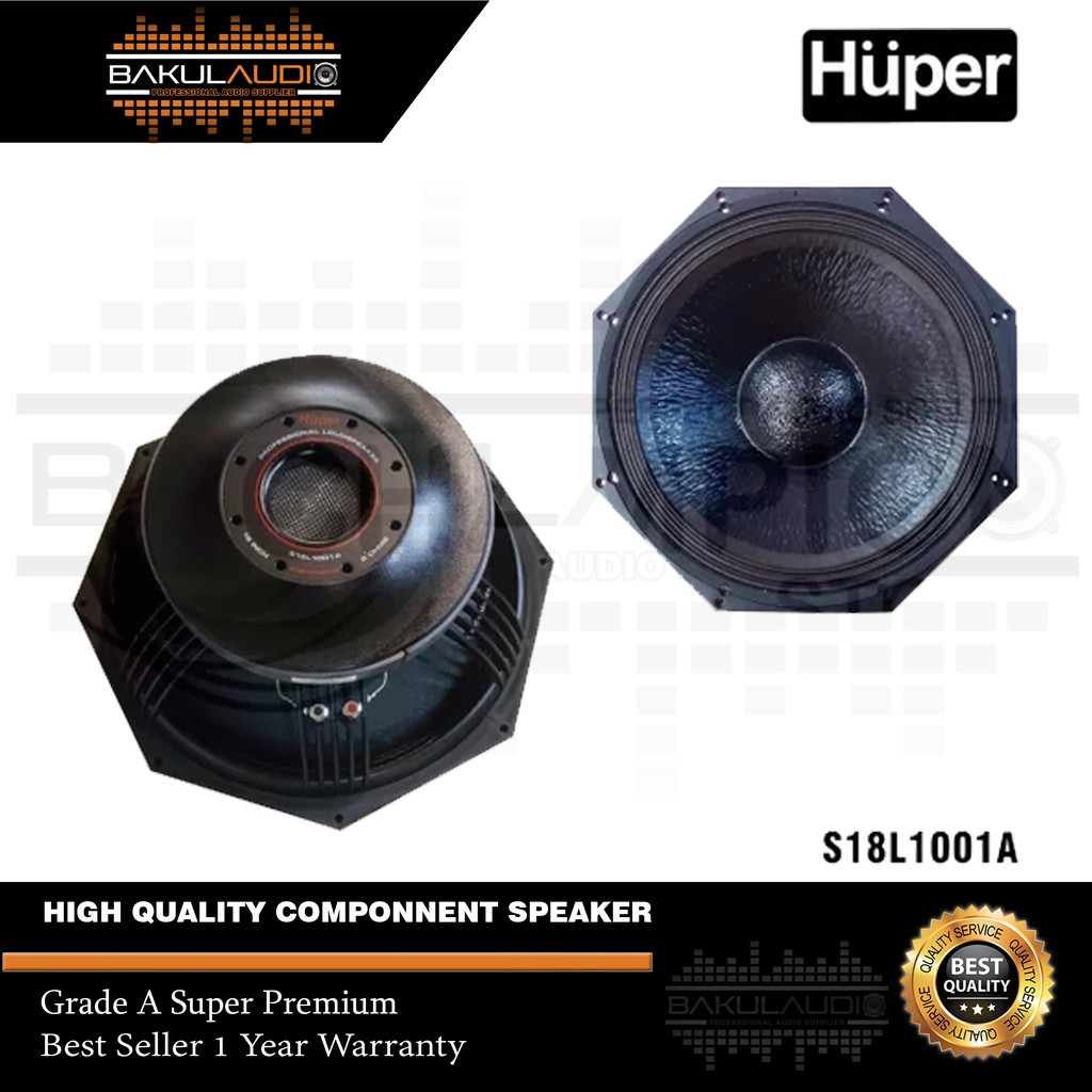 Komponen Subwoofer HUPER 18 Inch S18L1001A