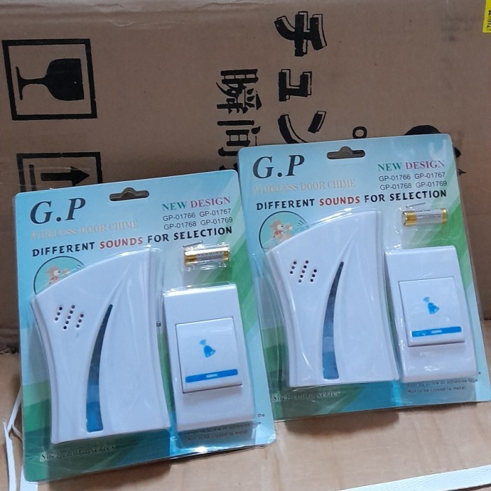 BEL RUMAH TANPA KABEL / WIRELESS DOOR BELL / HOME BELL GP / BEL RUMAH GP