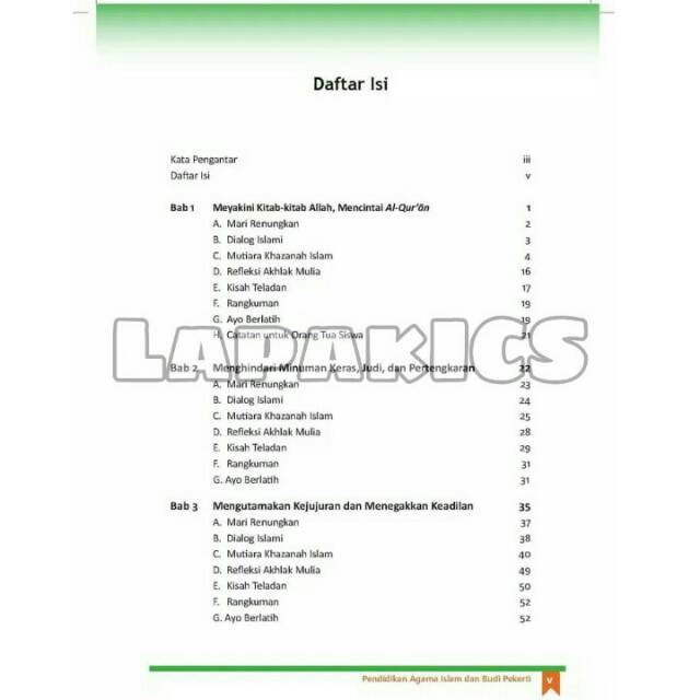 Buku PAI Pendidikan Agama Islam SMP Kelas 8 Revisi 2017-2018  Kurikulum 2013 Kurtilas-2