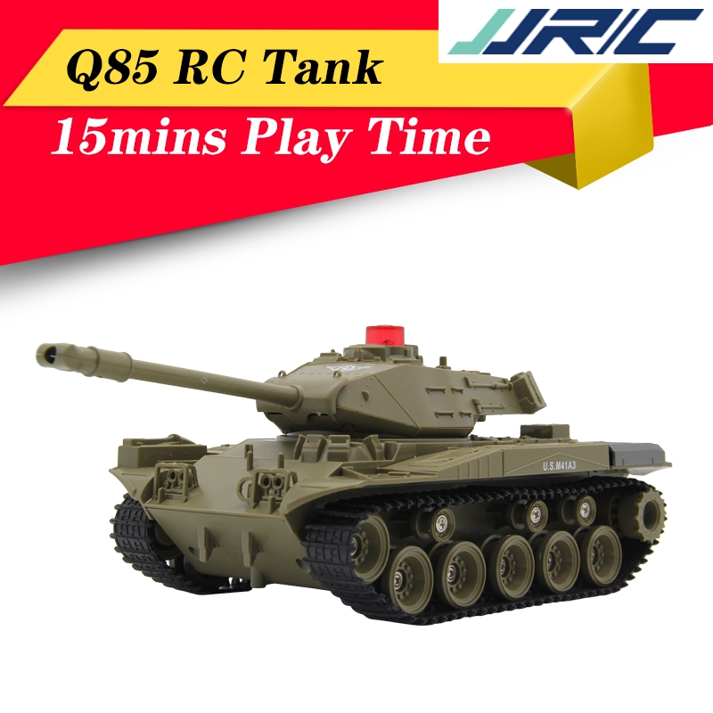 X Jjrc Q85 1 30 2 4g Battle Rc Tank Brush Motor Esc Rc Car Remote Control Untuk Hadiah Anak Laki Laki Shopee Indonesia
