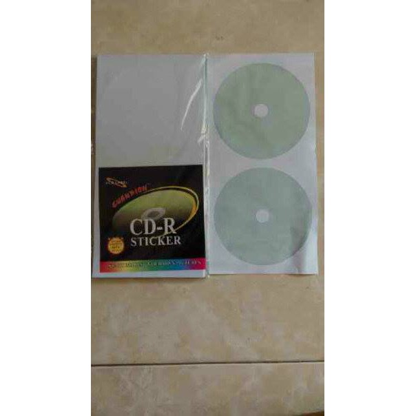 

Label Sticker DVD / CD HVS