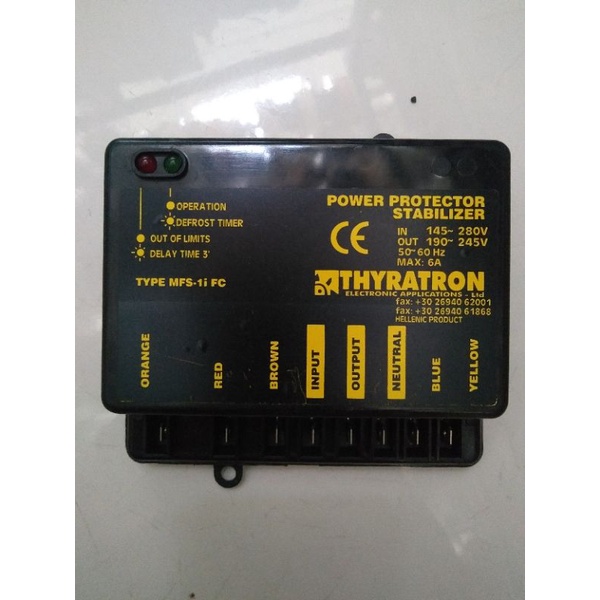 Power protector stabilizer untuk kulkas Aqua dan frizer