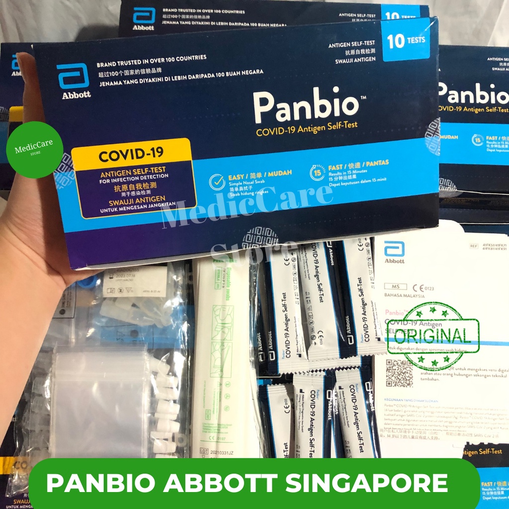 Antigen Panbio Abbott Singapore Nasal Ecer Satuan