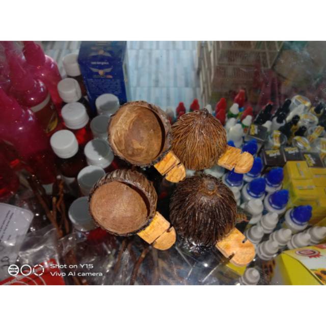 Cepuk wadah minum & makan antik pleci helloped PCMI pleci