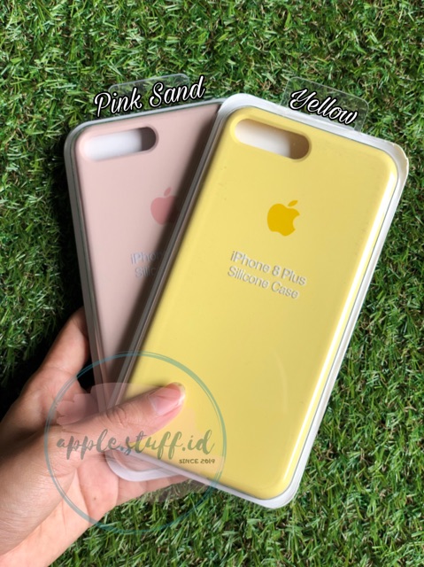 Original Silicone Case iP 7+ / 8+ READY STOCK SIAP KIRIM