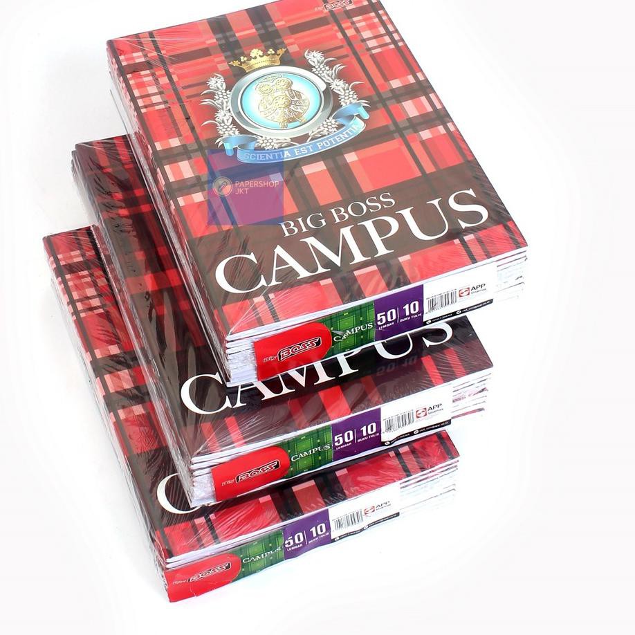 

⅍ [ PACK ] Big Boss Exercise Book - Buku Tulis Campus 50 Lembar ☃