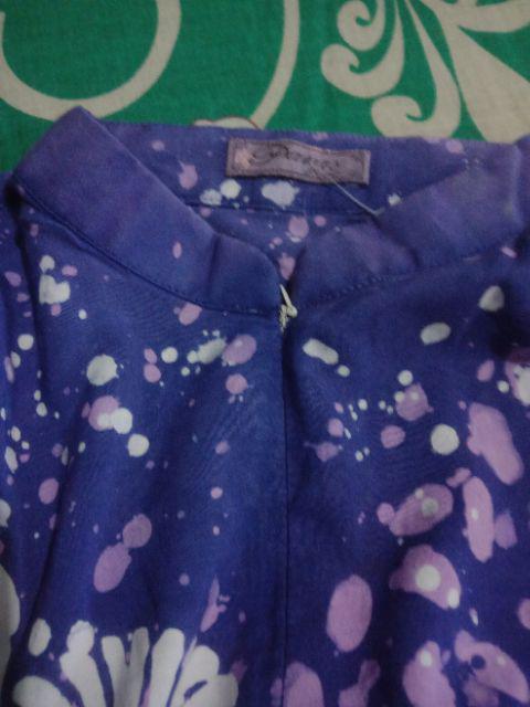 Ry 34 Gamis Batik Rayon Ori Motif Abstrak