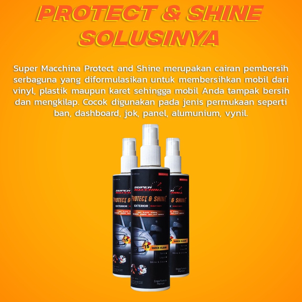 PENGKILAP INTERIOR EKSTERIOR - PROTECT AND SHINE / INTERIOR MOBIL