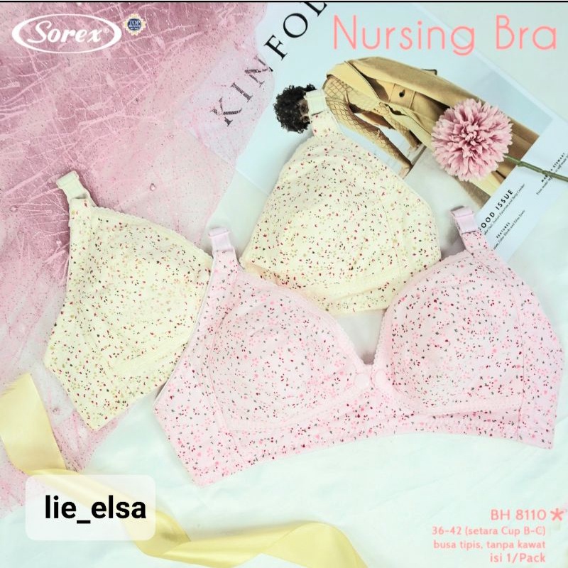 Bra menyusui busa tipis sorex 8110
