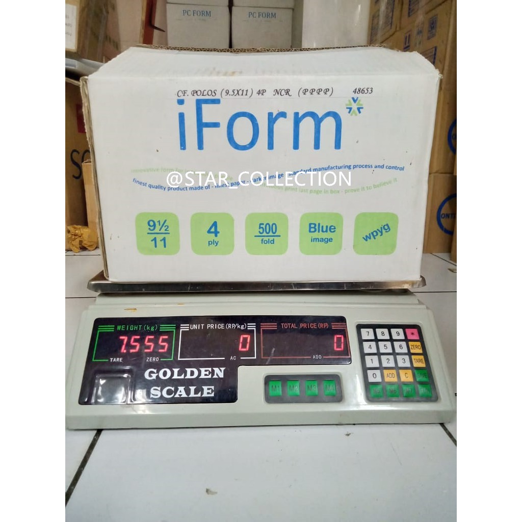 

3starcollection Kertas Continous Form NCR 4 Ply PPPP