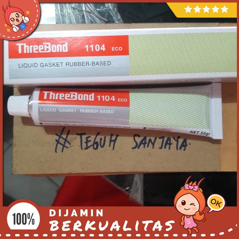 Jual Lem Paking Threebond 50 G / Lem Gasket Threebond 1104 Ukuran 50