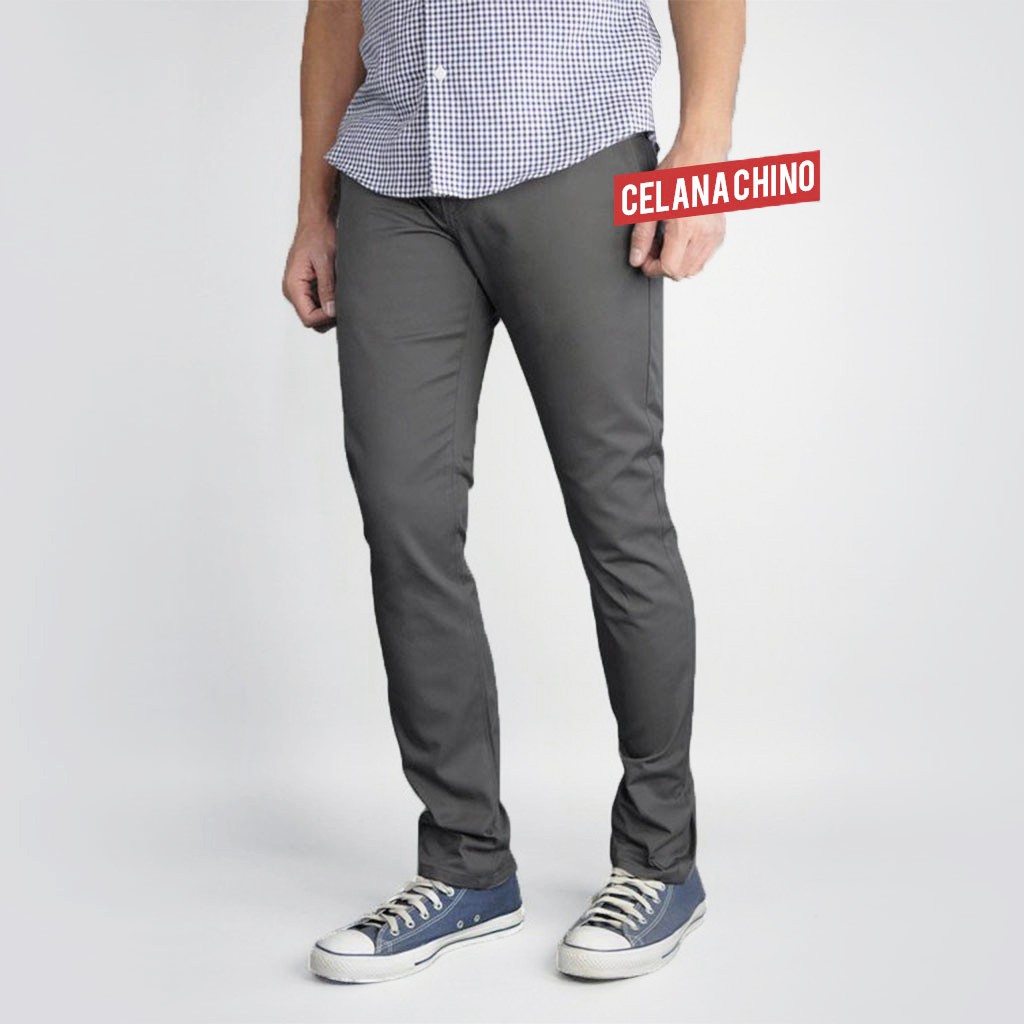 POPULER Celana  Chino  Bahan Adem Nyaman Cocok Buat  Musim 