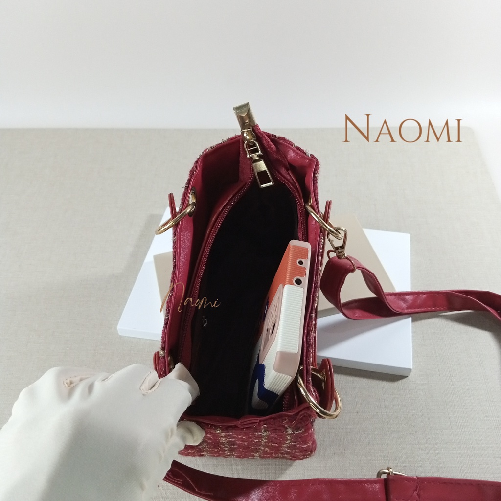 NAOMI - Araya Queen Sling Bag - Tas Wanita - Tas Fashion - tas Selempang Wanita - tas naomi - naomi bag