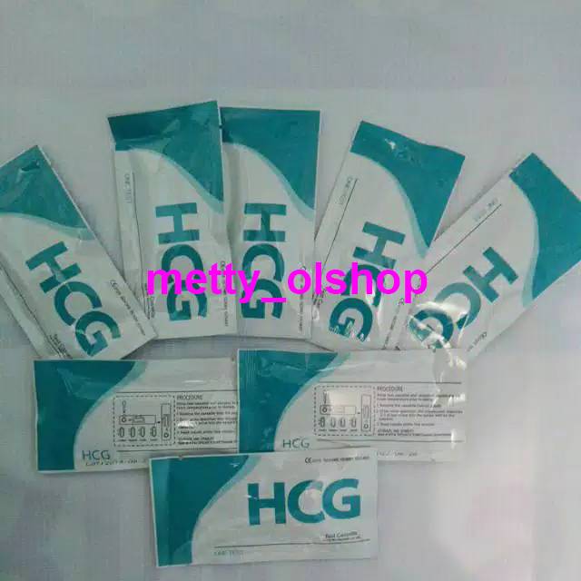 HCG Blue Cassette / Tes Hamil Cassette/ Tes Kehamilan HCG 10miu