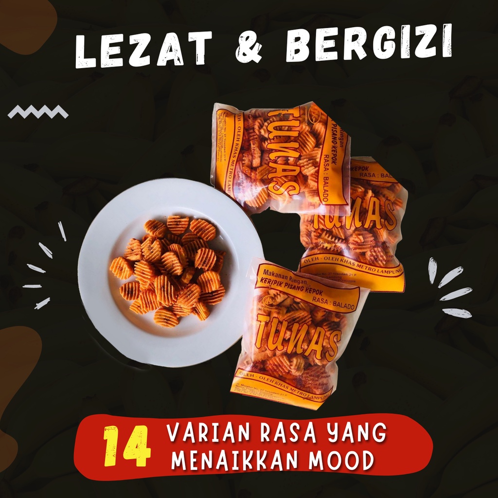 

Keripik Pisang Balado Khas Lampung Kripik Pisang Keripik Pedas