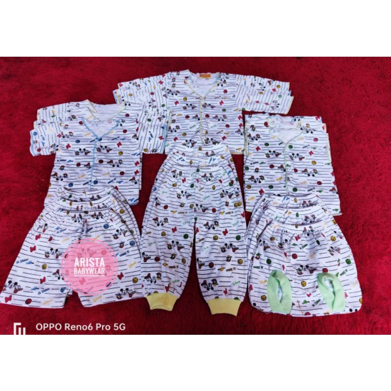 NEW !! DISNEY SERIES - PAKET HEMAT ISI 18PCS/9STEL BAJU+CELANA BAYI