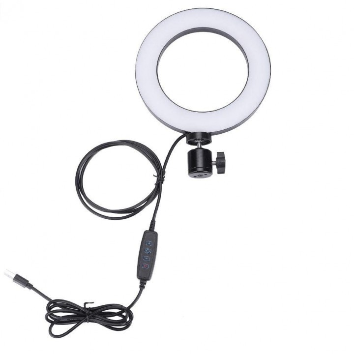 ZD666 - 10-inch Selfie Ring Fill Light 8W 120 LED with Tripod