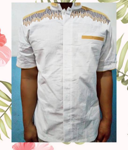 Baju koko atasan pria/busana muslim pria/busana muslim atasan pria