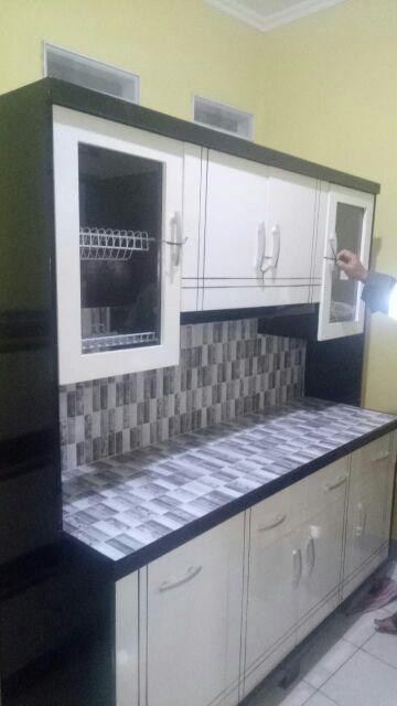 Lemari Dapur 4 Pintu Minimalis Eksklusif (ketebalan Bahan Full 15mm)
