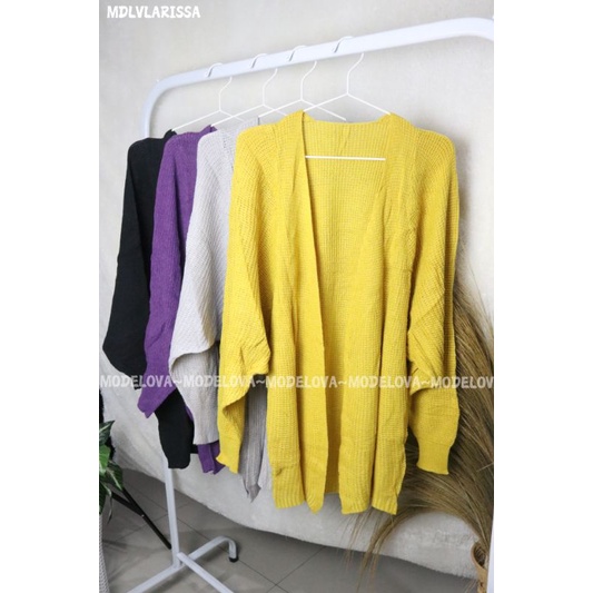 MDLV ~ CARDI LARISSA RAJUT // CARDIGAN RAJUT LENGAN PANJANG // FASHION WANITA