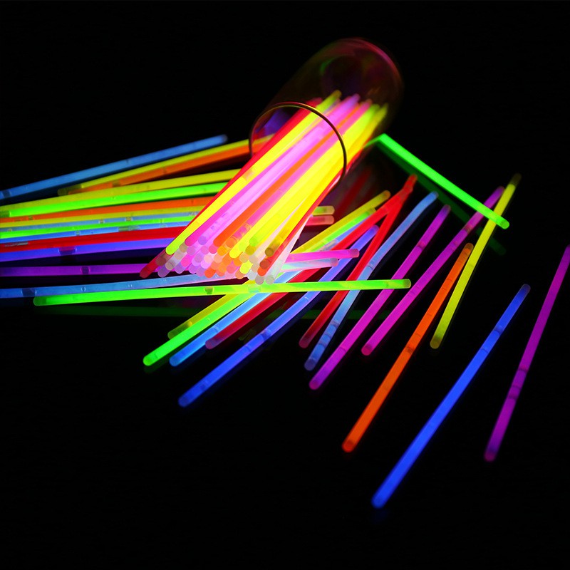 Glow Stick Heart Glasses Gelang Glow Stik Kaca Mata Hati Gelang Fosfor