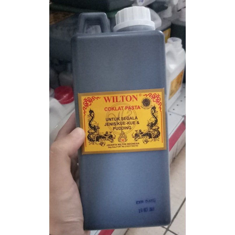 WILTON PASTA COKLAT PASTA 1 LITER