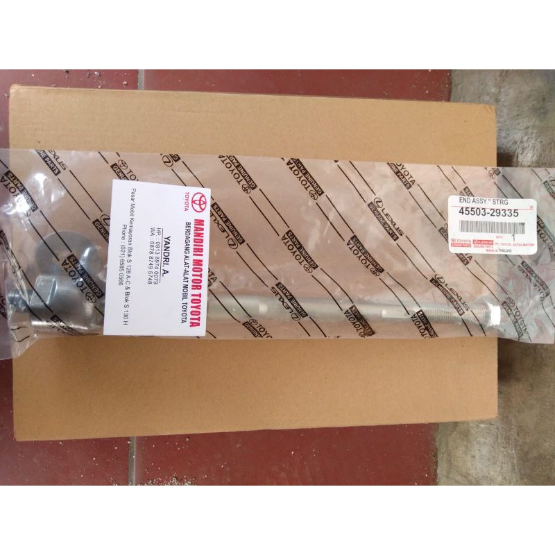 Long Tie rod kijang super kijang Grand powersteering harga satuan