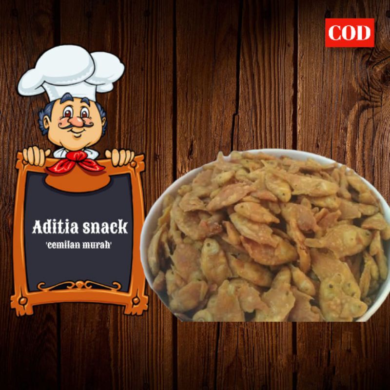 

beby fish crispy keripik ikan/ikan krispi 80 gr