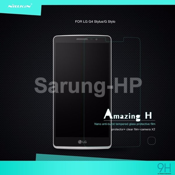 Nillkin Anti-Explosion H Tempered Glass LG G4 Stylus H818 Murah