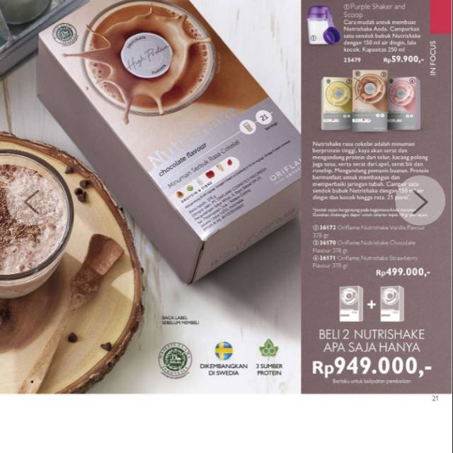 

Nutrishake oriflame