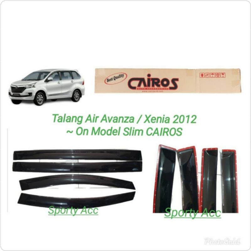 Talang Air Avanza 2011-ON Slim Merk Cairos