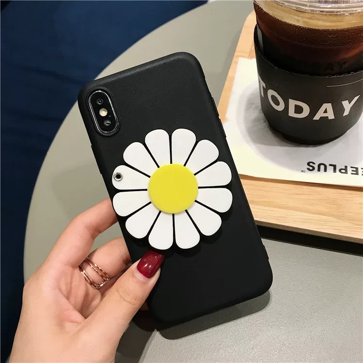 CASE HP SAMSUNG A50/A50S CASING MIRROR KACA CERMIN BUNGA DAISY