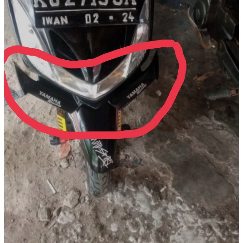 Variasi winglet MIO Smile Mio lama Mio old mio Sporty ( WINGLET MIO )