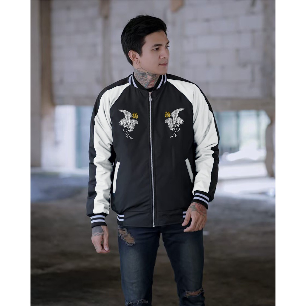 JAKET SUKAJAN VARSITY BASEBALL BOMBER TASLAN PREMIUM ORIGINAL KREATOR APPAREL