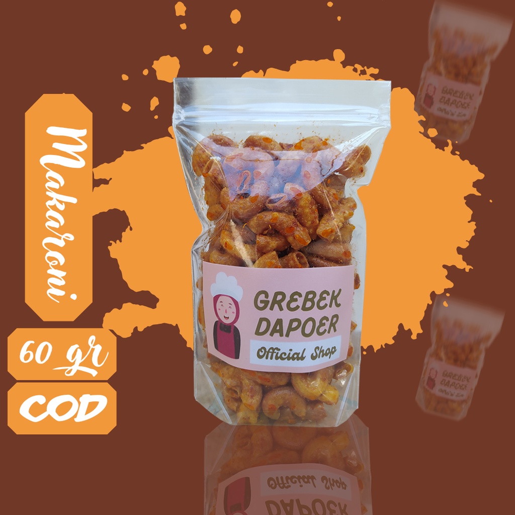 

MAKARONI PEDAS DAUN JERUK 60 GRAM MAKARONI BANTET BALADO MAKARONI GORENG KRIUK MAKRONI / CAMILAN / JAJANAN GURIH