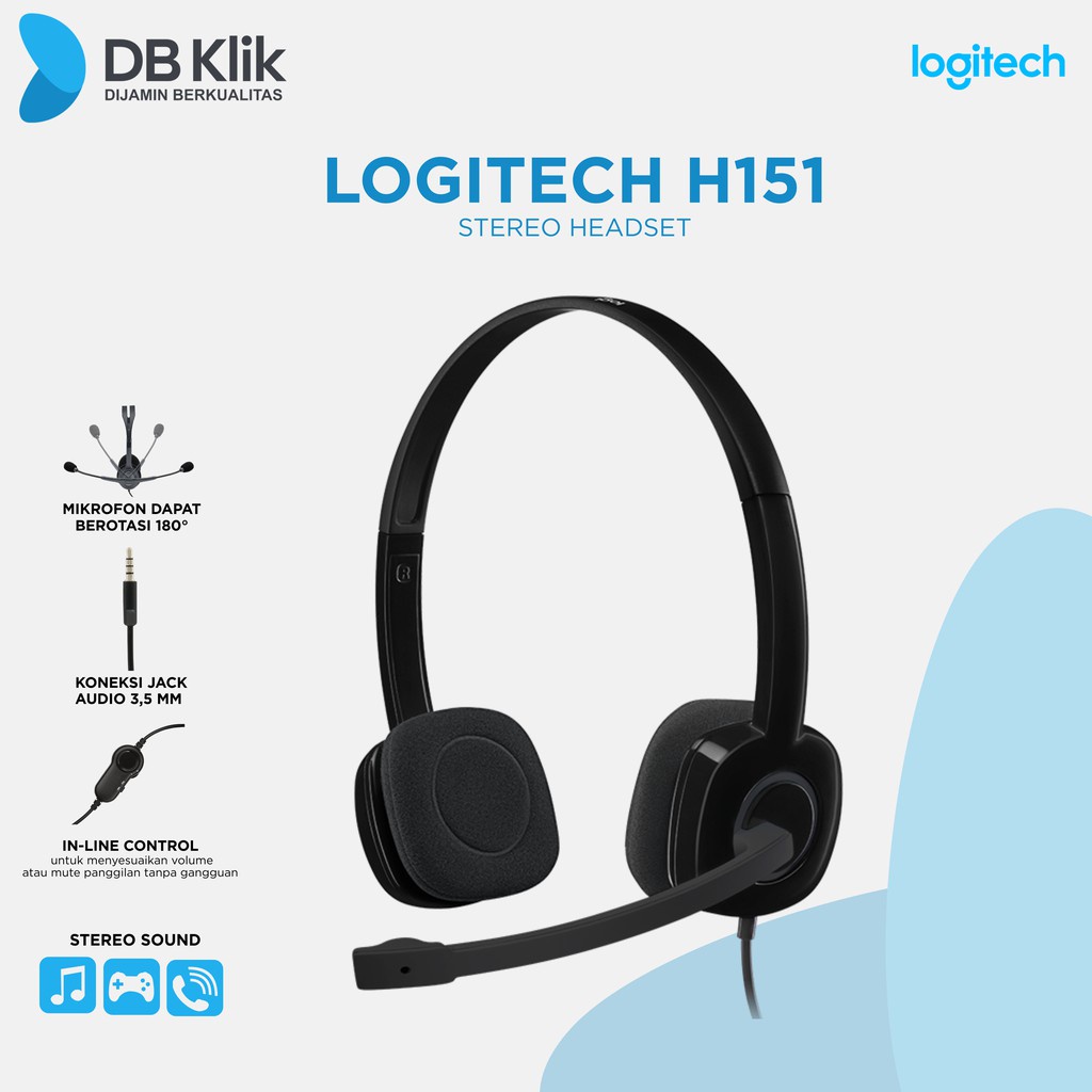 Headset Logitech H151