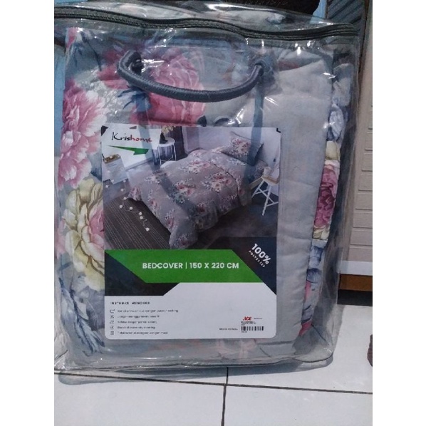 Preloved - Bedcover krishome ace hardware 150x220