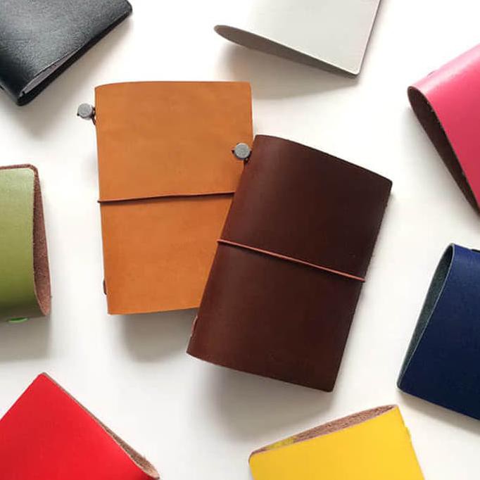 

myntydori - Leather (Passport Size) (Traveler's Notebook/Journal)