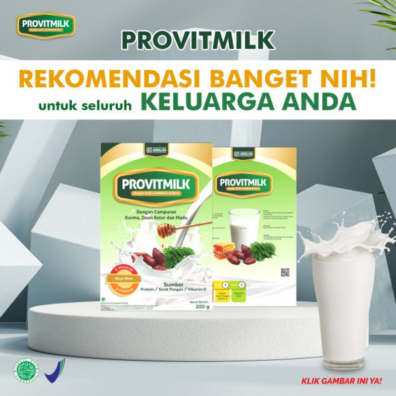 MILKGOAT susu etawa + HERBAL DAUN KELOR