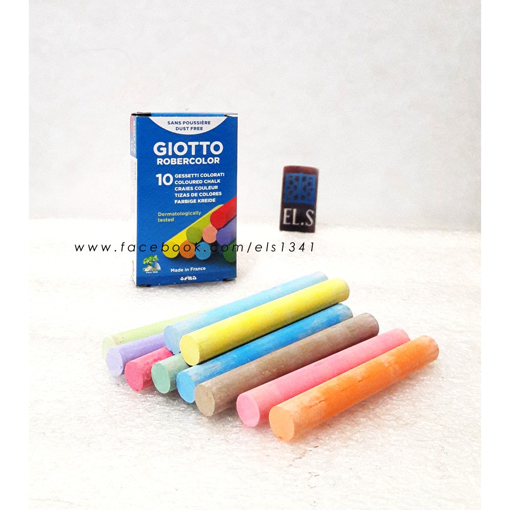 

Giotto Robercolor Set 10 Warna Kapur Warna