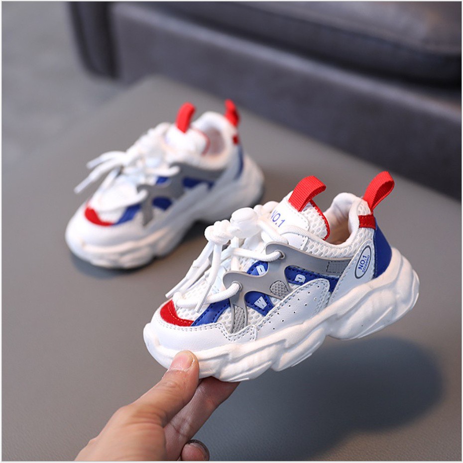 Minipetite SH2173 Sepatu sneakers anak sepatu sport anak keren