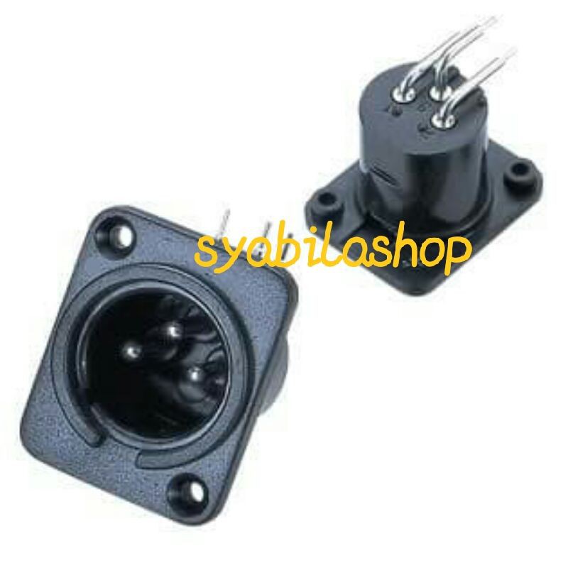 SOCKET JACK CANON OASIS MALE 3 PIN
