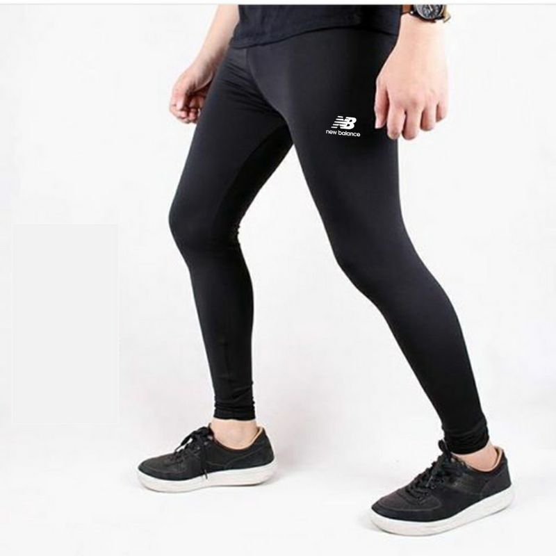 Celana Legging Baselayer Manset Olahraga Pria Wanita Unisex Sport Jumbo Lejing Perempuan Import