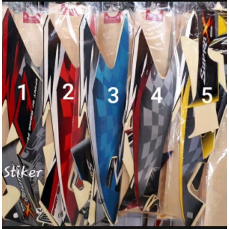 striping supra x 125 tahun 2008